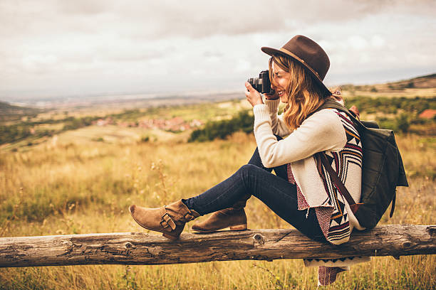 Photographing in the nature