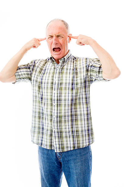 istock Senior man shouting in frustration 491870139