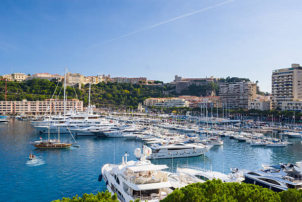 istock Luxery yachts in the Monte Carlo harbour, Monaco 491870985