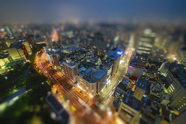 istock Traffic in Tokyo In The Night 491870996