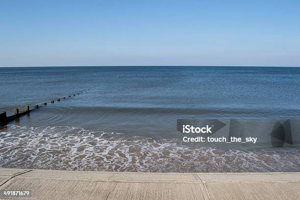 Incoming Tide Stock Photo - Download Image Now - Beauty In Nature, Concrete, Groyne