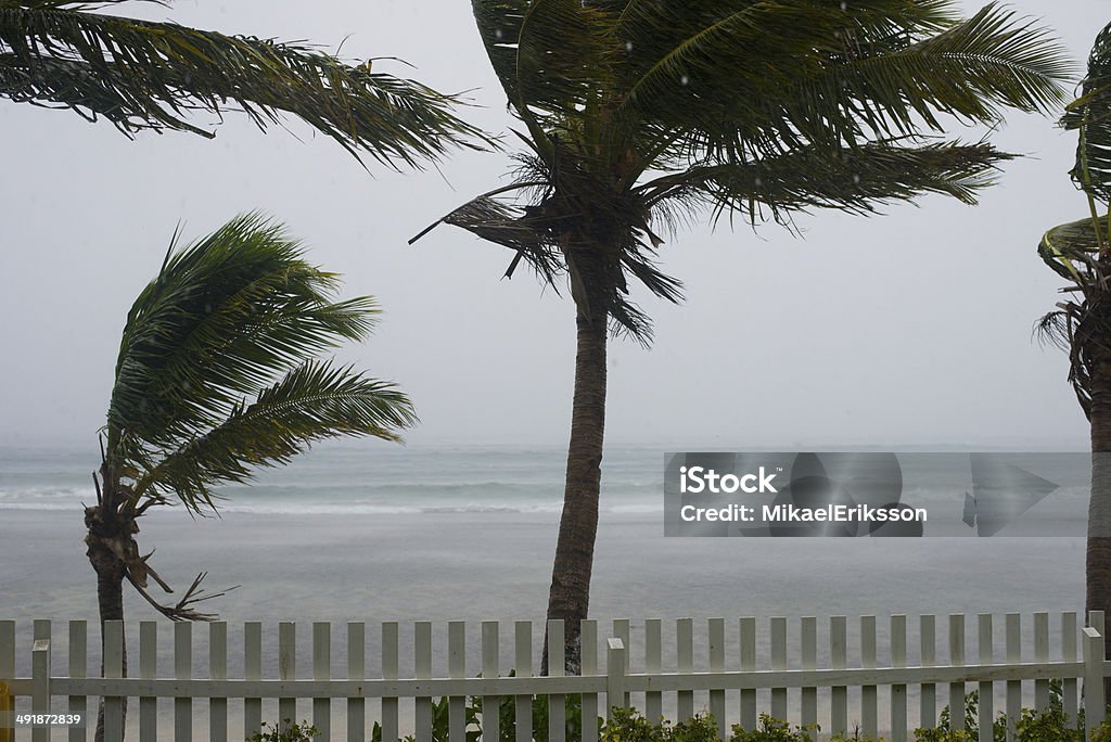 Storm in the Yasawa Islands Tropical Storm Stock Photo