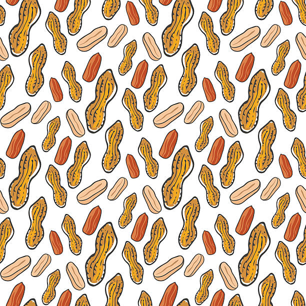 Continuous Peanut Pattern 1,900+ Peanut Pattern Stock Illustrations, Royalty-Free Vector Graphics ...