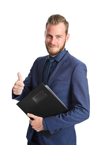 istock Handsome businessman in suit 491874302