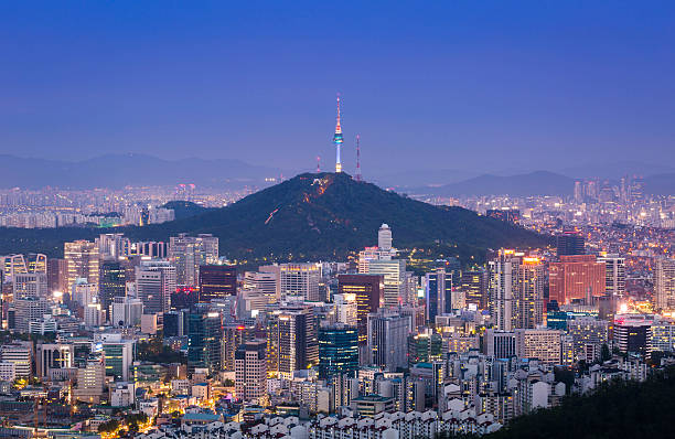 istock seoul city, South Korea. 491876562