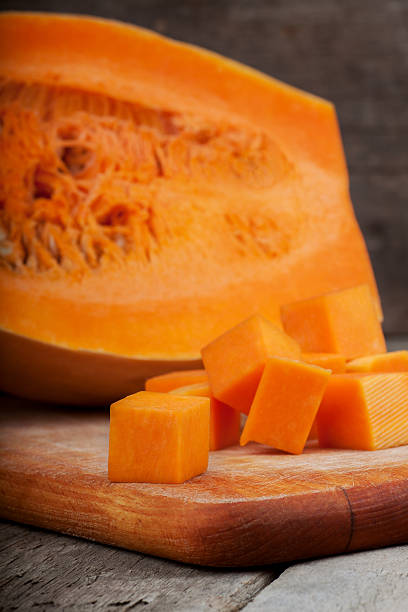 istock half and pieces of pumpkin 491886780
