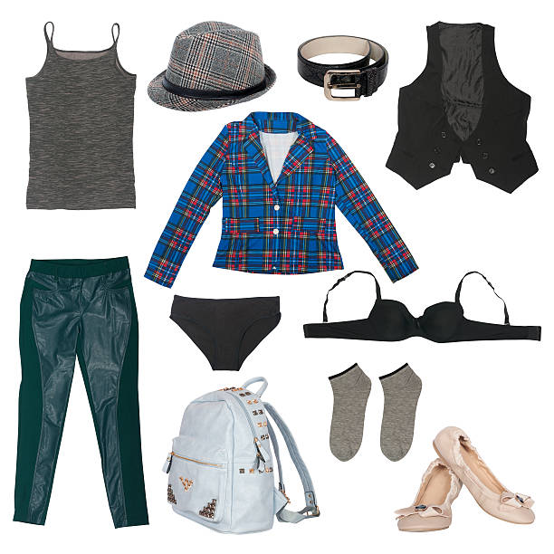 istock set of female clothes and accessories 491887018