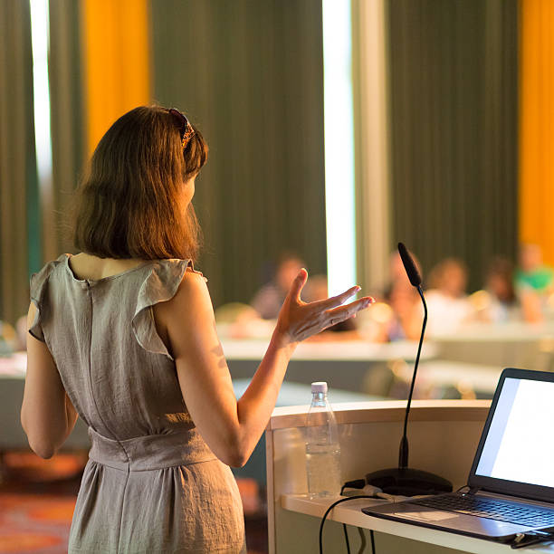 istock Speaker at Business Conference and Presentation. 491889734