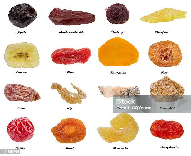 Dried Fruit Collection Stock Photo - Download Image Now - Dried Food, Dried Plant, Kiwi Fruit