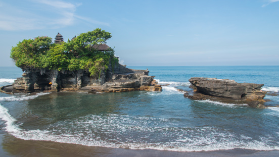 Old oriental temple, Tanah Lot, from Bali, Indonesia.