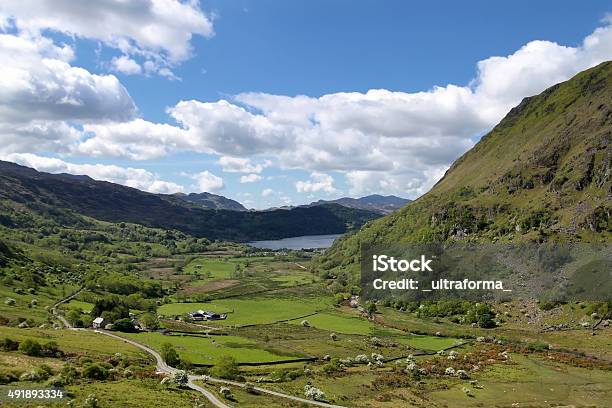 The Nant Gwynant Valley In Snowdonia Wales Stock Photo - Download Image Now - Valley, Wales, Welsh Culture