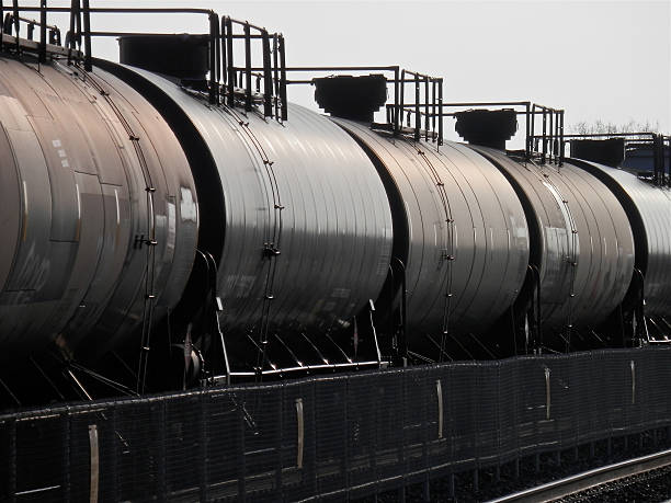 istock Rail tanker cars 491893335