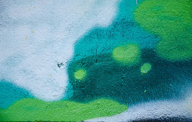 istock Art of color on wall 491893477