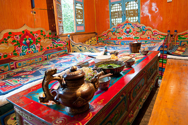 Tibetan living room