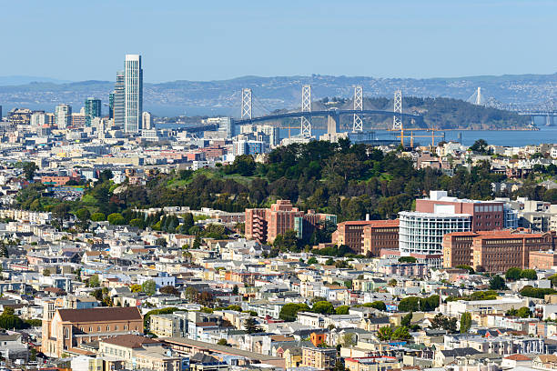 istock Bay Bridge and San Francisco City 491894115
