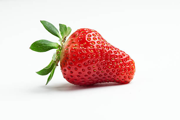 Strawberry on light background stock photo