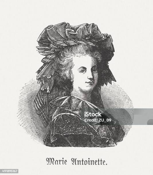 Marie Antoinette Veröffentlichte Im Jahr 1881 Stock Vektor Art und mehr Bilder von Marie Antoinette