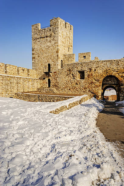 istock Belgrade fortress an winter 491895995