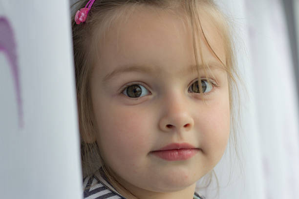 istock Cute baby girl. 491896067