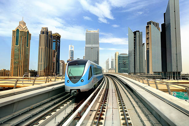 istock Dibai. Metro and skyscrapers 491896291