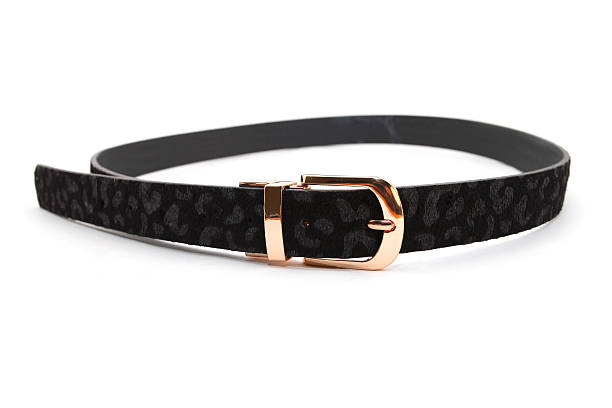 istock Woman black leather belts 491906482