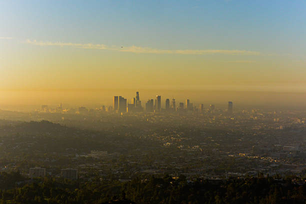 istock Dusty Los Angeles from Above 491908762