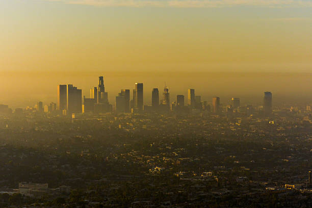 istock Los Angeles in Dust from Griffith Park 491909626