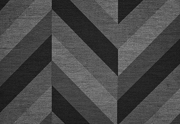 klassischen chevron-muster hintergrund grunge-leinwand textur, hi res - macho stock-fotos und bilder