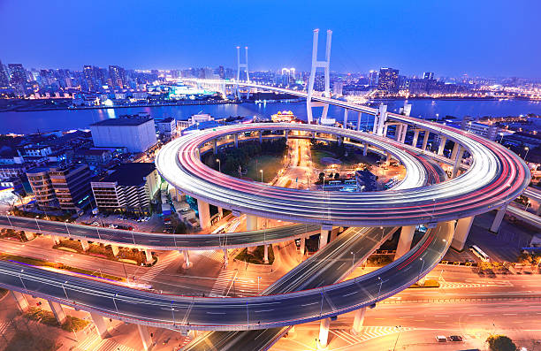 istock Shanghai Huangpu River on the bird's eye view 491910229