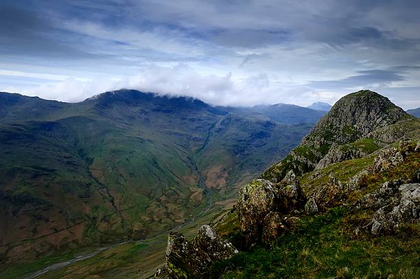 pike o'stickle - pike o stickle imagens e fotografias de stock