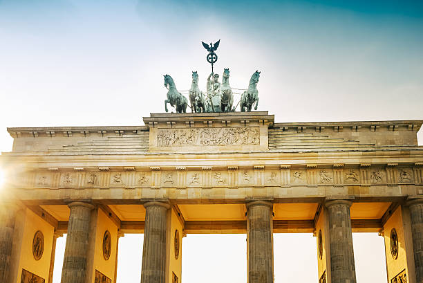 istock Brandenburg Gate in Berlin in sun 491911870