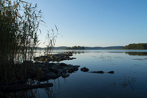 istock Natural Stone Pier and the Lake 491920054