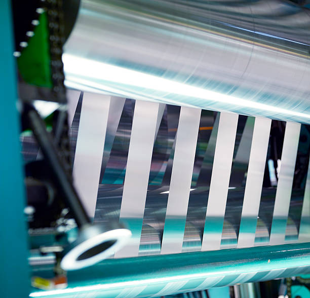 istock Large rolls of sheet aluminium 491922320
