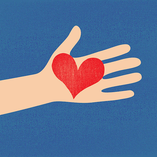 istock love red heart in hand to woman 491926326