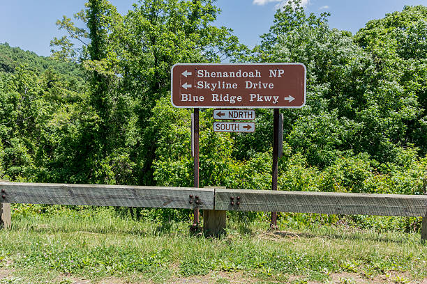 istock Skyline Drive and Blue Ridge Parkway Sign 491935512