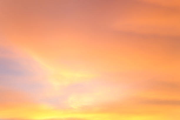 istock Orange sky on Sunday brought near fall. 491936176