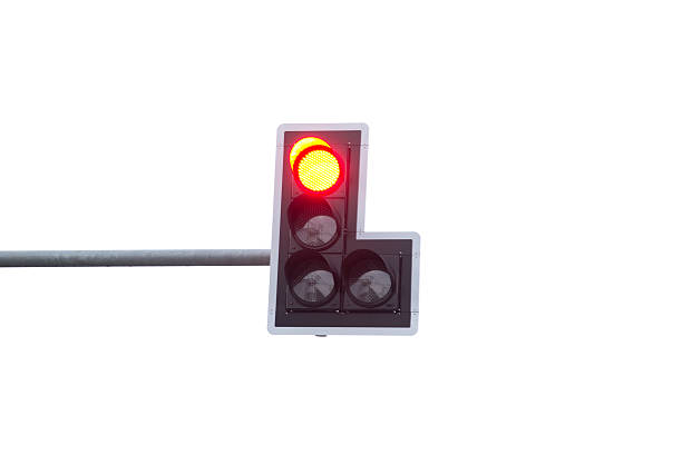 istock Red color on the traffic light. 491936922