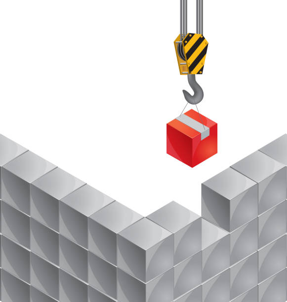 Crane Block Vector 300+ Crane Lifting Blocks Stock Illustrations, Royalty-Free Vector ...