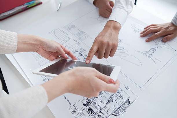 istock Businessman Pointing the tablet 491938440