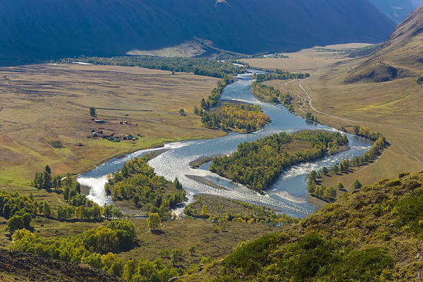istock The mountain river in a valley 491940208