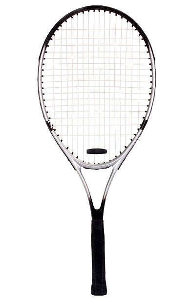 close -up of テニスラケット - tennis indoors sport leisure games ストックフォトと画像