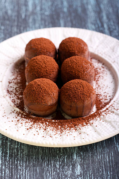 istock Homemade chocolate truffle candies 491949184
