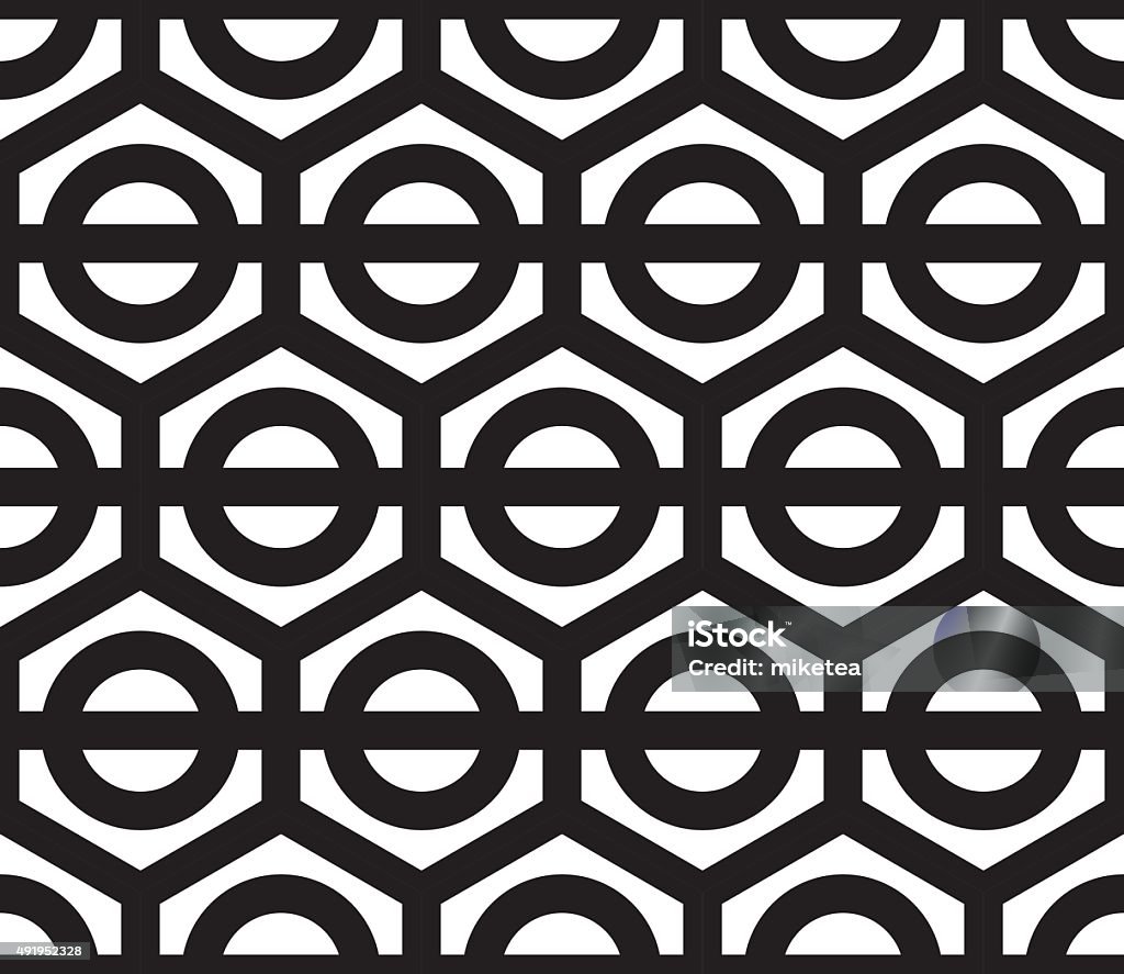 Hexagonal Thread Pattern Hexagonal Pattern Stock Illustration - Download Image Now - 2015 ...