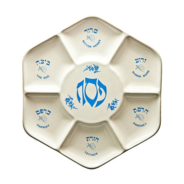 Seder Plate stock photo