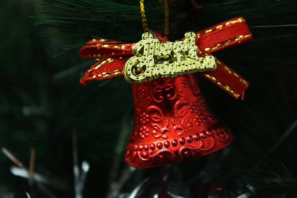 istock Toy on the Christmas tree - Bell 