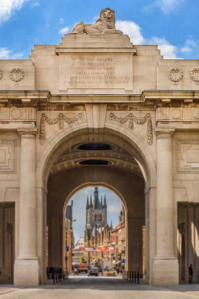 istock Ypres/Ieper - Menenpoort, Belgium 491958848