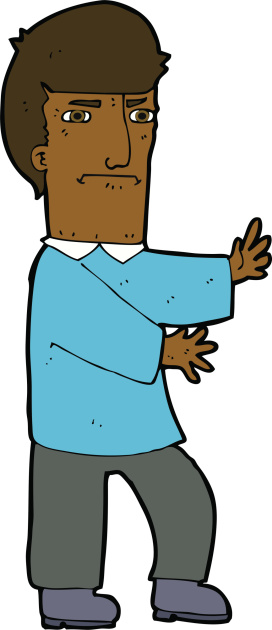 Bumpy Man Cartoon Grumpy Man Stock Illustration - Download Image Now - Adult ...