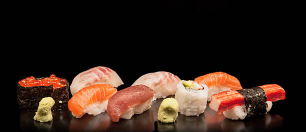istock Japanese seafood sushi 491959427