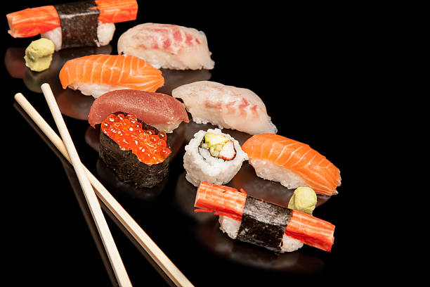istock Japanese seafood sushi 491959429