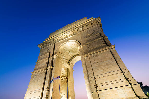 istock New Delhi Gateway of India at Blue Hour 491960302